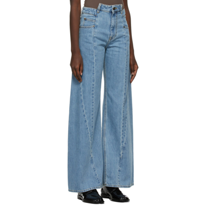 Maison Margiela Denim Jeans In Blue