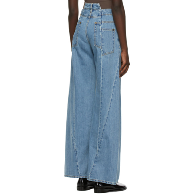 Maison Margiela Denim Jeans In Blue