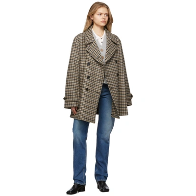 Maison Margiela Distressed Button-down Cardigan In 857m Grey