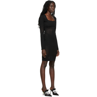 Shop Gauge81 Ssense Exclusive Sada Degradé Dress In Black