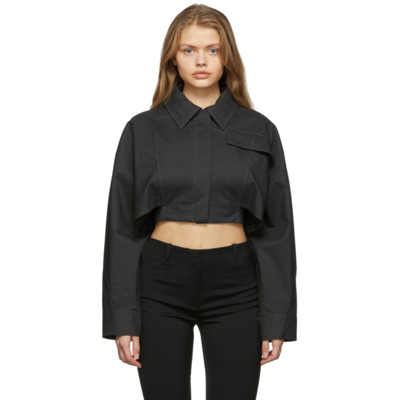 Shop Jacquemus Grey La Montagne 'la Veste Esterel' Jacket In 970 Dark Gr