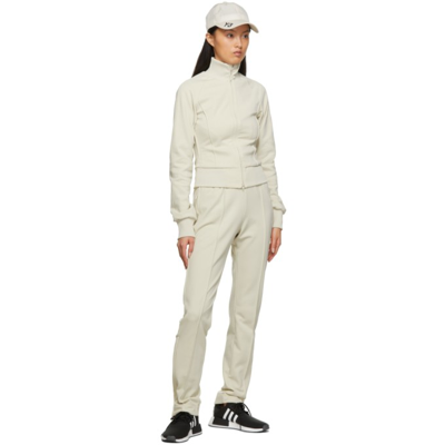 Shop Y-3 Beige Classic Slim Fitted Lounge Pants In Clear Brown