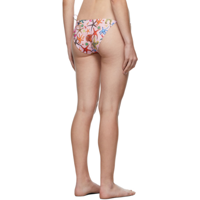 Shop Versace Pink Trésor De La Mer Bikini Briefs In 5p020 Pink