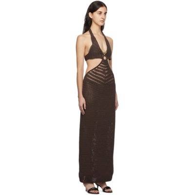 Shop Akoia Brown Bambu Dress