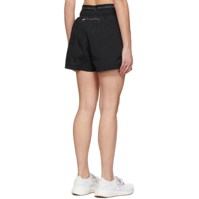 Shop Adidas By Stella Mccartney Black Sportswear Shorts
