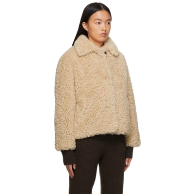 Rag & Bone Hesper Front Fastening Jacket In Beige | ModeSens