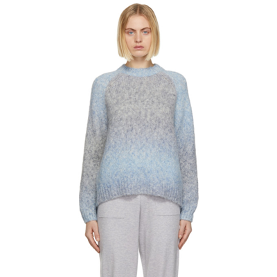 Shop Hugo Boss Blue Farolina Sweater In 981 Blue