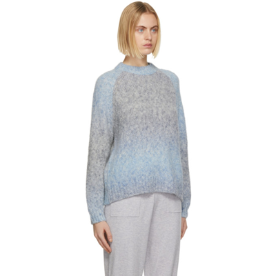 Shop Hugo Boss Blue Farolina Sweater In 981 Blue