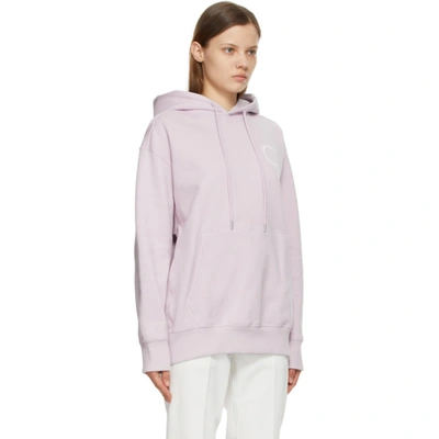 Shop Stella Mccartney Purple 23 Obs Hoodie In 5200 Lavender