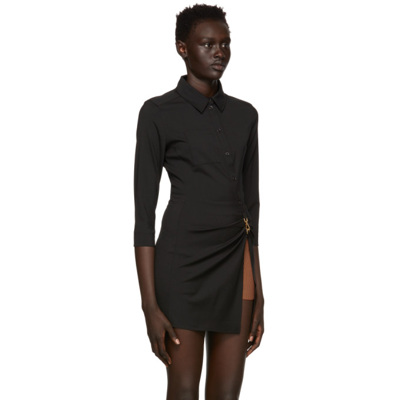 Shop Jacquemus Black 'la Tunique Jocou' Shirt In 990 Black