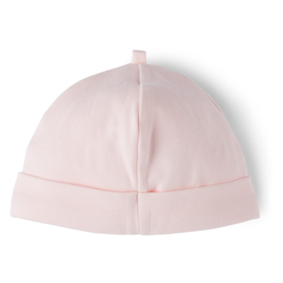 Shop Marc Jacobs Baby Pink Bodysuit & Beanie Set In 475 Pink