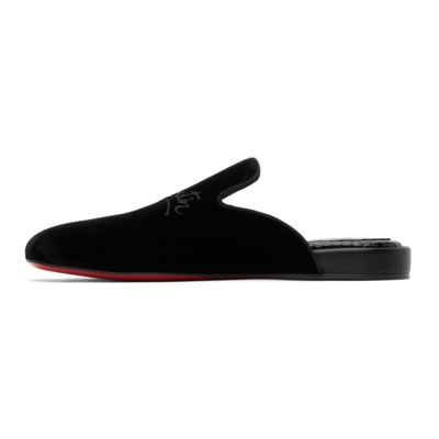 Men's Coolito Logo Shearling Lined Mule Loafers In Black
