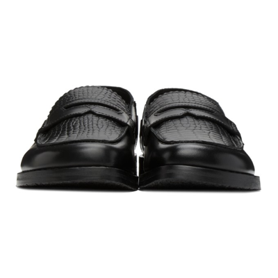 Shop Eytys Black Otello Loafers