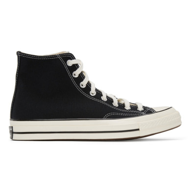 Shop Converse Black Chuck 70 Hi Sneakers In Black/black/egret