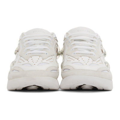 Shop Raf Simons White Cylon-21 Sneakers In White0061