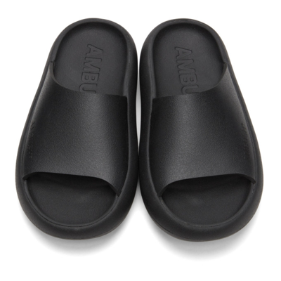 Shop Ambush Black Logo Sandals
