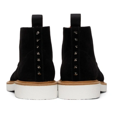 Shop Christian Louboutin Citycrepe Boots In B139 Black