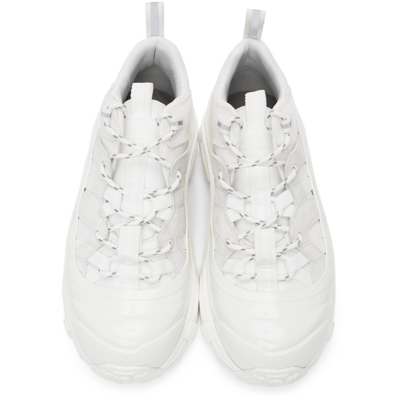 Shop Burberry Off-white Arthur Sneakers In Off White