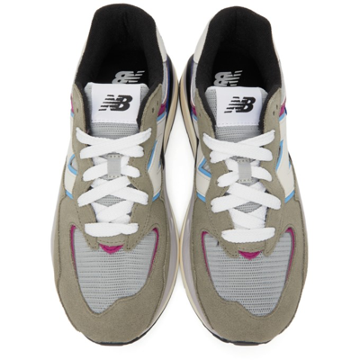 Shop New Balance Marathon Running 57/40 Sneakers In Grey