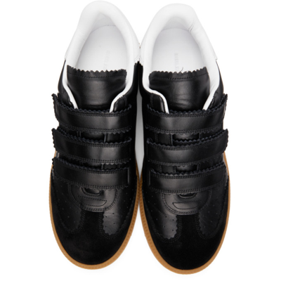Shop Isabel Marant Bethy Sneakers In Black 01bk