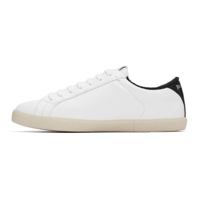 Shop Moncler Genius 8 Moncler Palm Angels White Ryangels Low-top Sneakers In 002 White