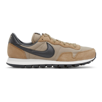 Nike Air Pegasus 83 Premium Suede And Leather-trimmed Mesh Sneakers In  Brown | ModeSens