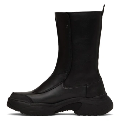 Shop Gmbh Workwear High Boots In Black
