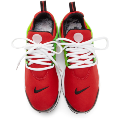 Shop Nike Red & Black Air Presto Sneakers In University Red/black
