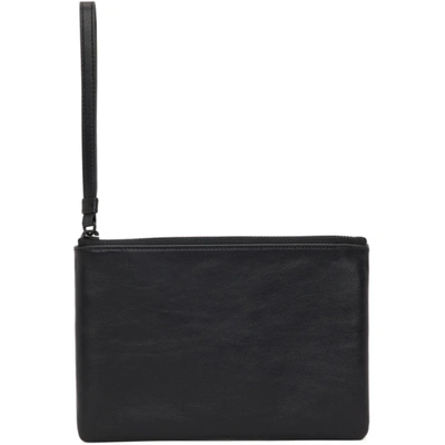 Shop Common Projects Black Flat Pouch