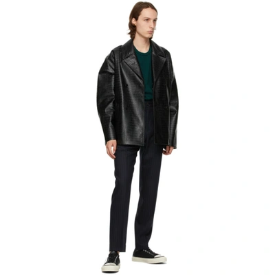 ARTICLE NO BLACK VULCANIZED 1007 LOW-TOP SNEAKERS 