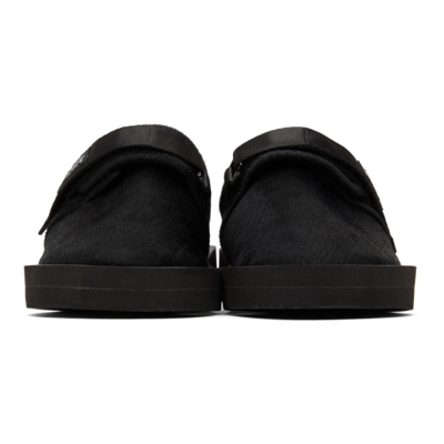 Shop Suicoke Zavo-vhl Sandals In Black