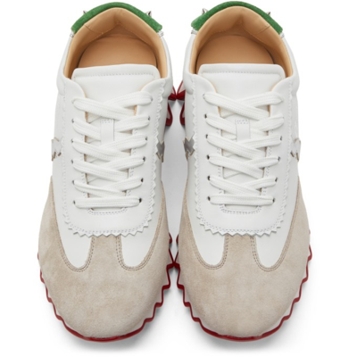Shop Christian Louboutin Loubishark Sneakers In Wh43 Multicolor