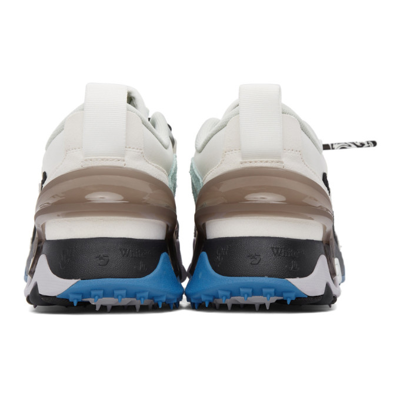 Shop Off-white White & Grey Odsy-2000 Sneakers In White/grey
