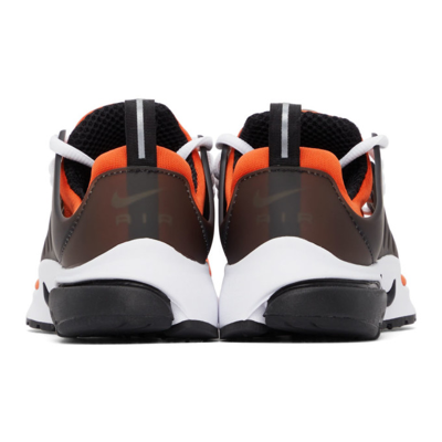 Shop Nike Multicolor Air Presto Sneakers In Orange/black-white