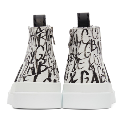 Shop Dolce & Gabbana Portofino Light Logo Mid-top Sneakers In Hasbn Logo3