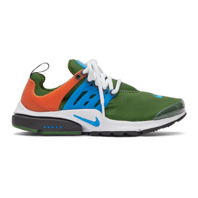 Shop Nike Multicolor Air Presto Sneakers In 300 Forest Green/pho