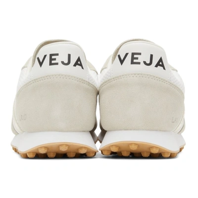 Shop Veja Rio Branco Alveomesh Sneakers In White/natural