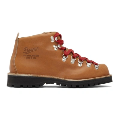 Shop Danner Tan Mountain Light Boots In Cascade