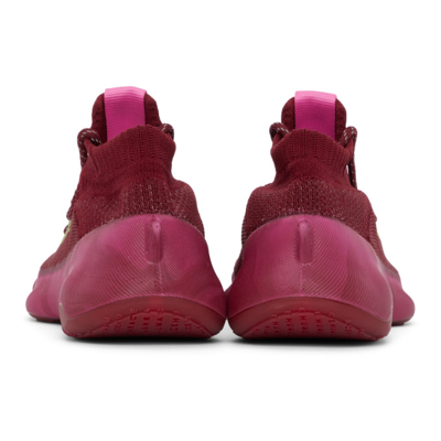 Shop Adidas X Humanrace By Pharrell Williams Ssense Exclusive Burgundy Humanrace Sichona Sneakers In Collegiate