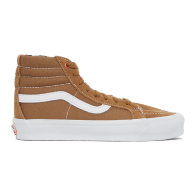 Shop Vans Brown Ray Barbee Edition Og Sk8-hi Lx Sneakers In Light Brown