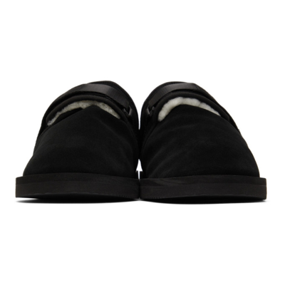 Shop Suicoke Zavo-mab Sandals In Black