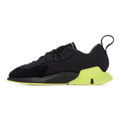 Shop Y-3 Orisan Sneakers In Black/semfroyel