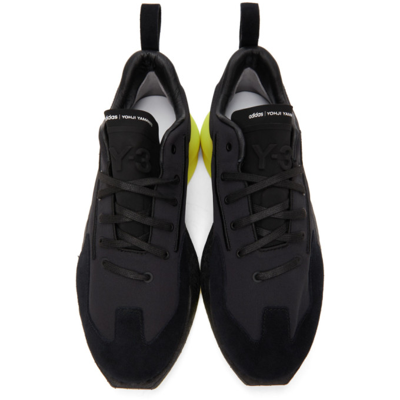 Shop Y-3 Orisan Sneakers In Black/semfroyel