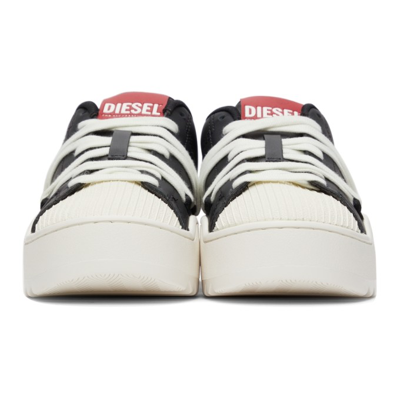 Diesel Black S-shika Lace-up Sneakers In T8013