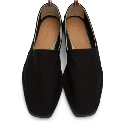 Castaã±er Pablo C-001 Espadrilles In Black Canvas In 100 Negro