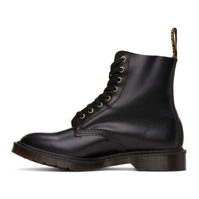 Shop Dr. Martens' Black 1460 Pascal Vintage Smooth Leather Boots