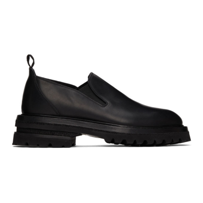 Shop Adyar Ssense Exclusive Black Lazy Loafers