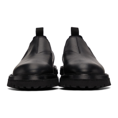 Shop Adyar Ssense Exclusive Black Lazy Loafers