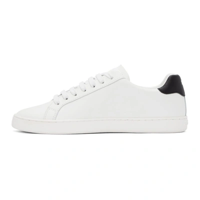 Shop Palm Angels White & Black Palm One Sneakers In White Black