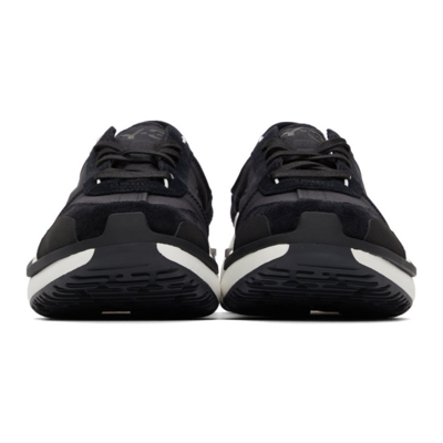 Shop Y-3 Black Qisan Cozy Sneakers In Black/white